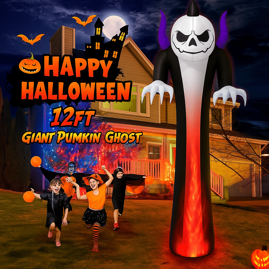 Inflatable Pumpkin Halloween Decor