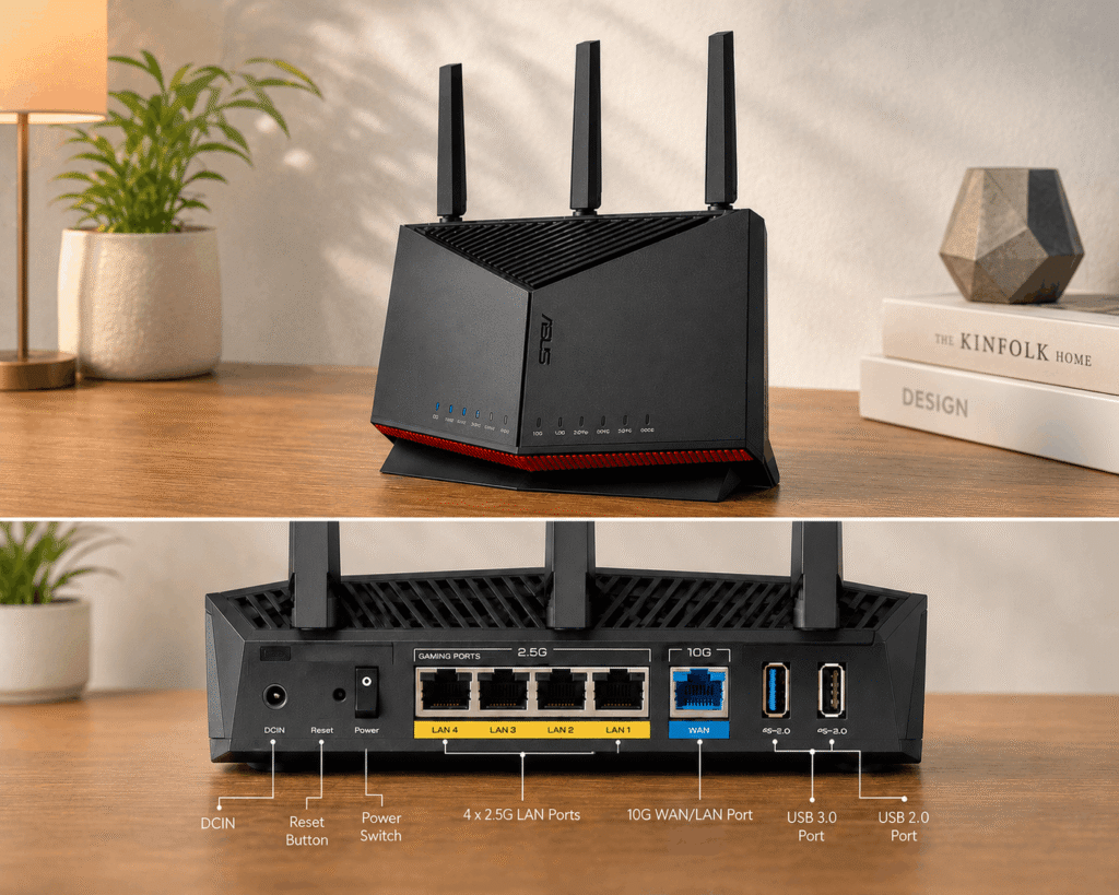 ASUS RT-BE86U Wi-Fi 7 router for Xfinity