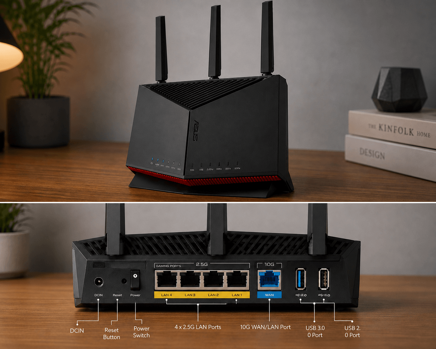 ASUS RT-BE86U Wi-Fi 7 router for Spectrum
