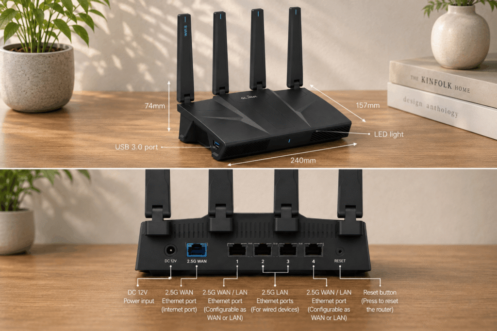 GL.iNet Flint 3e Wi-Fi 7 router for Xfinity