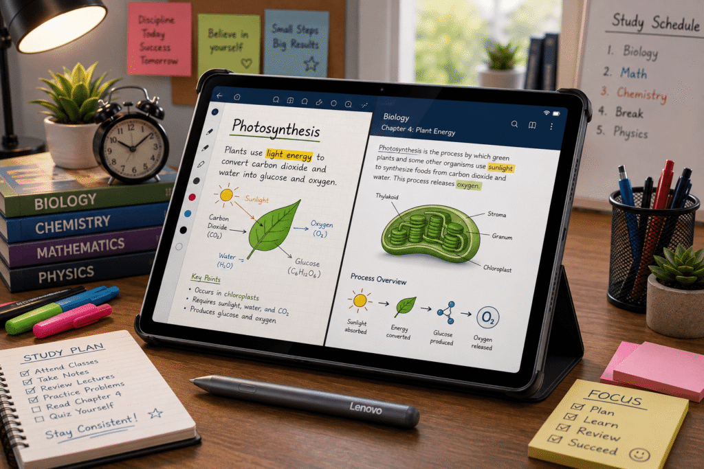 Lenovo Idea Tab Pro tablet for students with pen