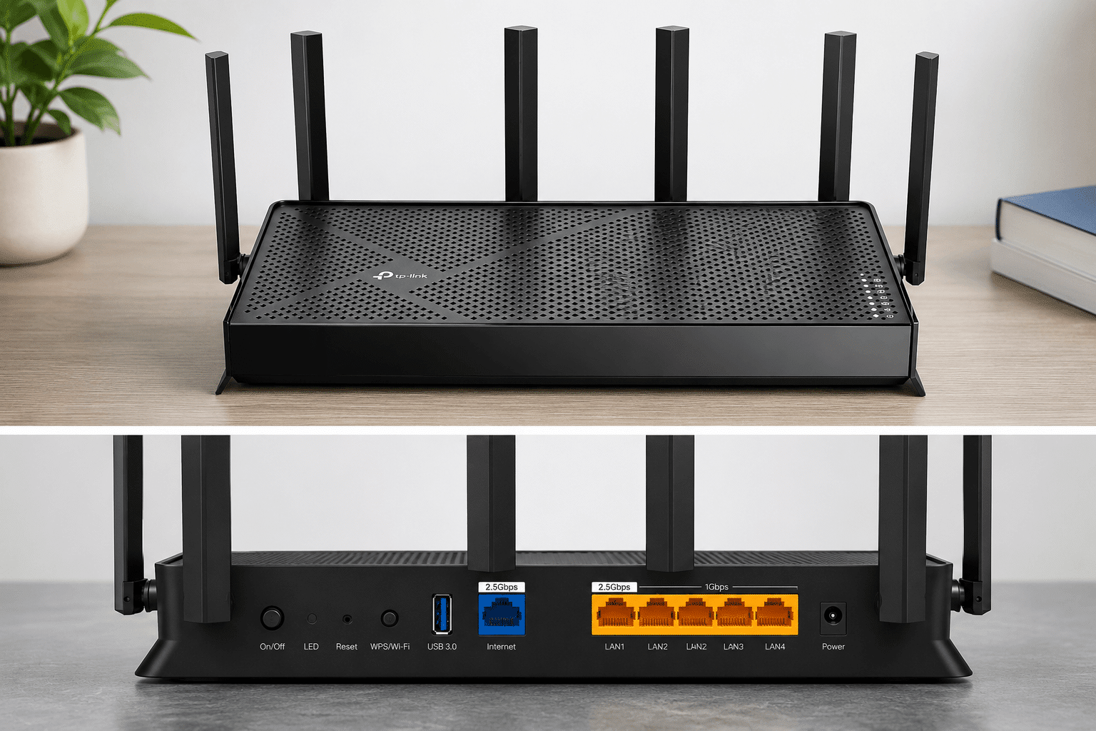 TP-Link Archer BE260 Wi-Fi 7 router for Spectrum